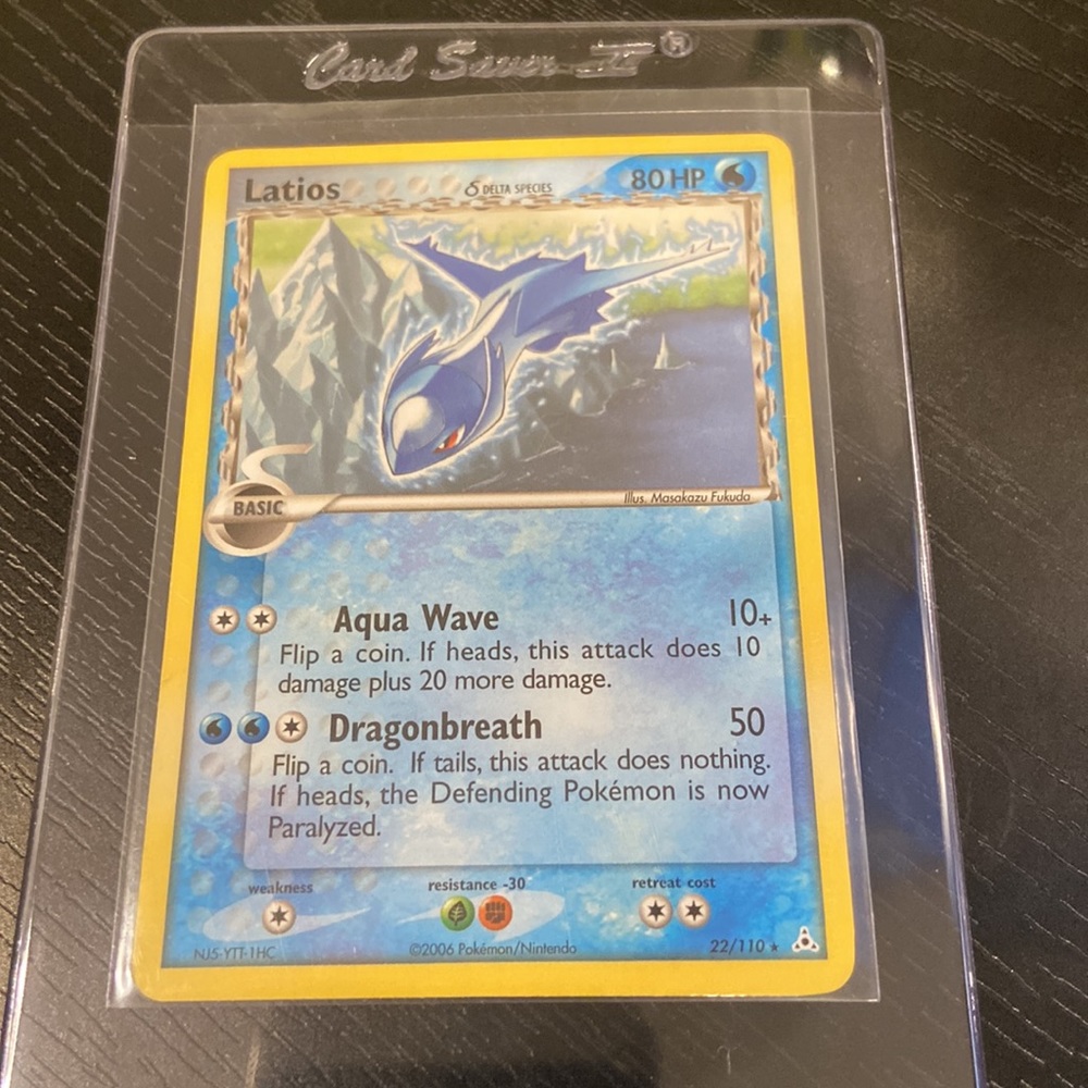 Latios 22/110 Rare Pokémon Card Holon Phantoms 2006 - Picture 9 of 9